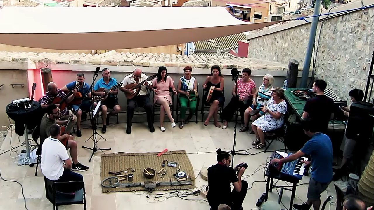 Concerto no Festival De la Raíz al Noise no Centro Negra en Blanca, Murcia