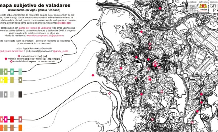 Cartografía participativa en Valadares, Vigo