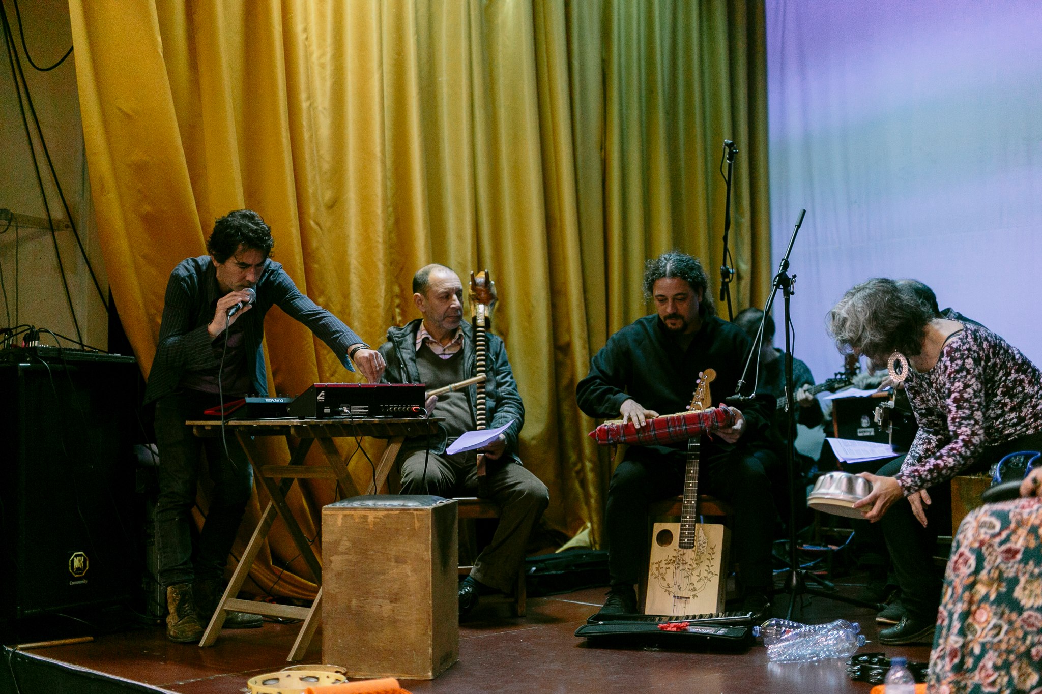 Concerto no local da Asociación Malmequer de Miraflor no Porto